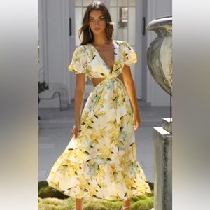 Hello molly - yellow floral dress